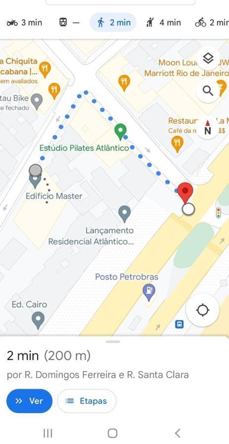 Quadra Praia, Posto 4, Split, Smarttv Cabo, Wifi , 35m2 公寓